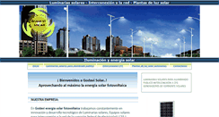 Desktop Screenshot of godavisolar.com